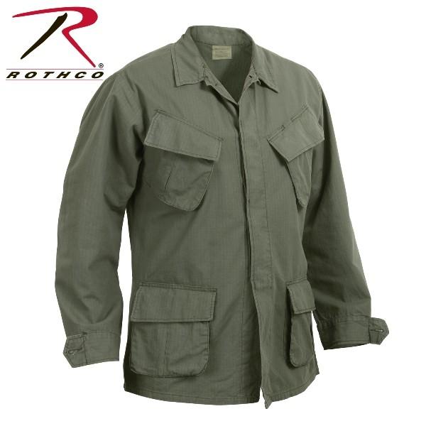 【ビッグサイズ】ロスコ BDU ヴィンテージ ベトナム シャツ ROTHCO VINTAGE VIETNAM ERA FATIGUE SHIRTS/4621他（2色） | ROTHCO | 01