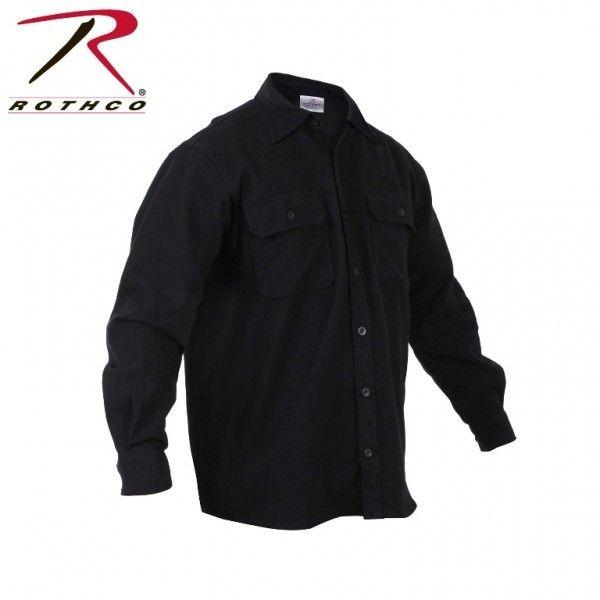 【ビッグサイズ】ロスコ ソリッドフランネルシャツ 4637他（3色） | ROTHCO | 01