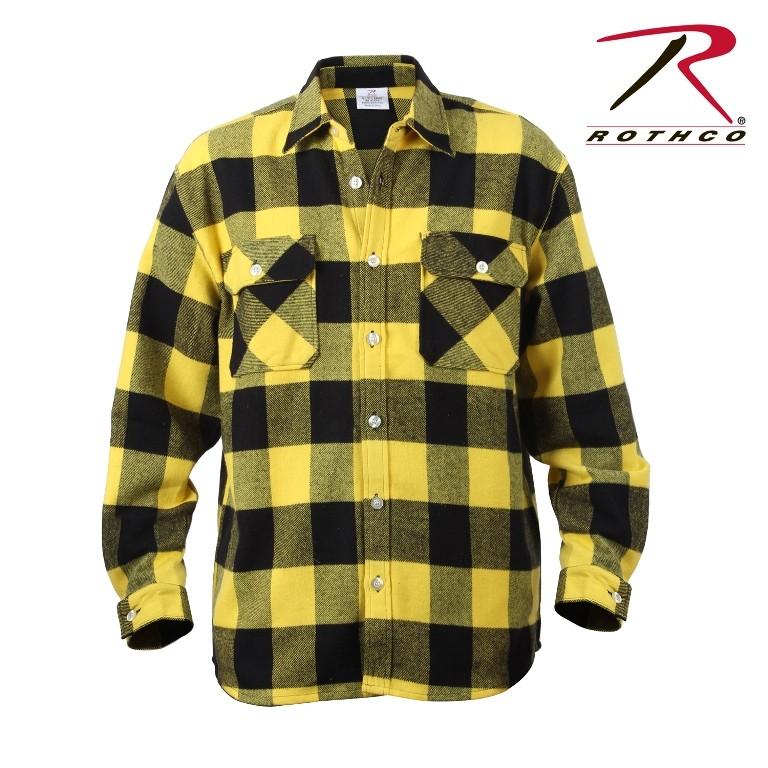 【ビッグサイズ】ロスコ バファロー チェック シ ャツ ROTHCO EXTRA HEAVYWEIGHT BRAWNY FLANNEL SHIRTS4667他（9 色） | ROTHCO | 09