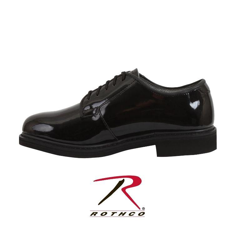 ロスコ エナメルシューズROTHCO Uniform Hi-Gloss Oxford Dress Shoe:5055 | ROTHCO