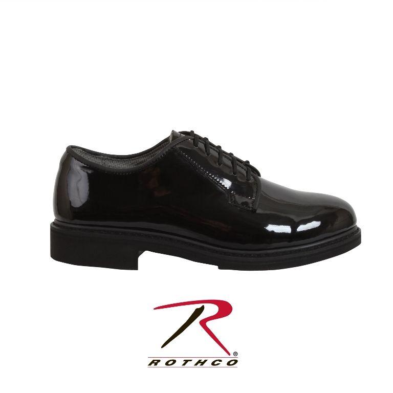 ロスコ エナメルシューズROTHCO Uniform Hi-Gloss Oxford Dress Shoe:5055 | ROTHCO | 01
