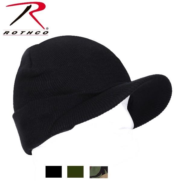 ロスコ ニット ジープ キャップRothco Deluxe Acrylic Jeep Caps 5409他(3色） | ROTHCO