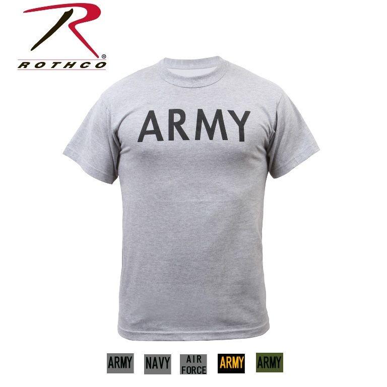 【ビッグサイズ】Rothco Military Physical Training T-Shirt（ロスコ ミリタリーTシャツ）6080他(5色） | 