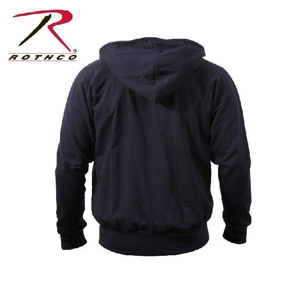 ROTHCO（ロスコ サーマル ライニング スウェットジップパーカービッグサイズ）6260/ネイビー | ROTHCO | 05