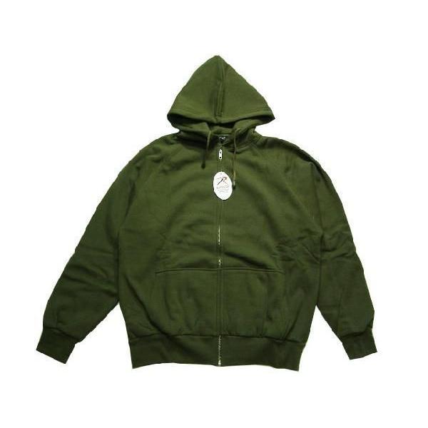 ROTHCO（ロスコ サーマル ライニング スウェットジップパーカービッグサイズ）6260 | ROTHCO | 03