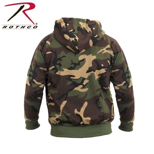 Rothco ロスコ 迷彩 カモ スウェット ジップ パーカー 6262 | ROTHCO | 01