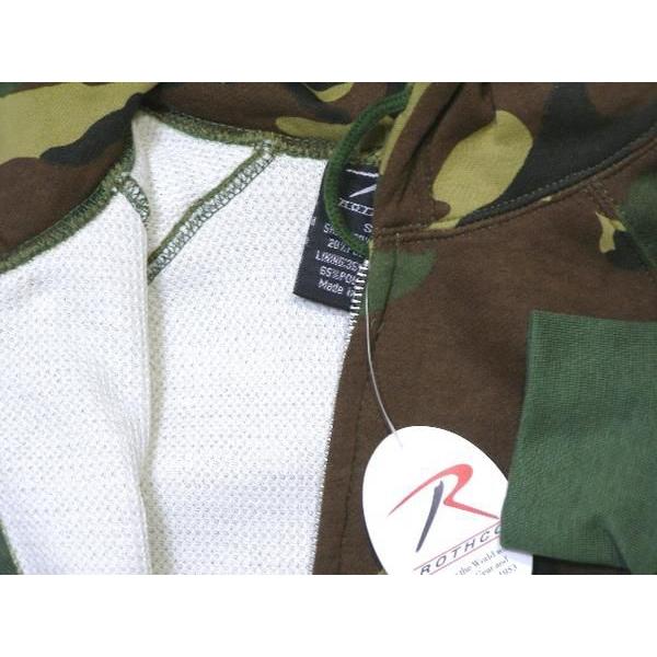 Rothco ロスコ 迷彩 カモ スウェット ジップ パーカー 6262 | ROTHCO | 02