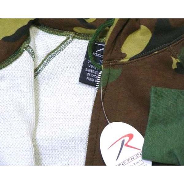 Rothco ロスコ 迷彩 カモ スウェット ジップ パーカー 6262 ビッグサイズ | ROTHCO | 03