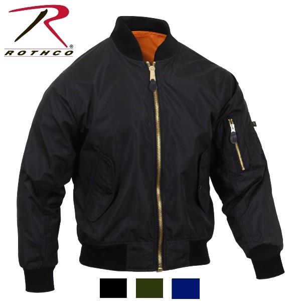 【ビッグサイズ】ロスコ ライトウェィトMA-1フライトジャケット(ROTHCO LIGHTWEIGHT MA-1FLIGHT JACKET)6320他（3色） | ROTHCO