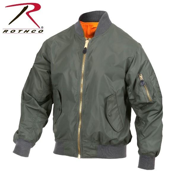【ビッグサイズ】ロスコ ライトウェィトMA-1フライトジャケット(ROTHCO LIGHTWEIGHT MA-1FLIGHT JACKET)6320他（3色） | ROTHCO | 03