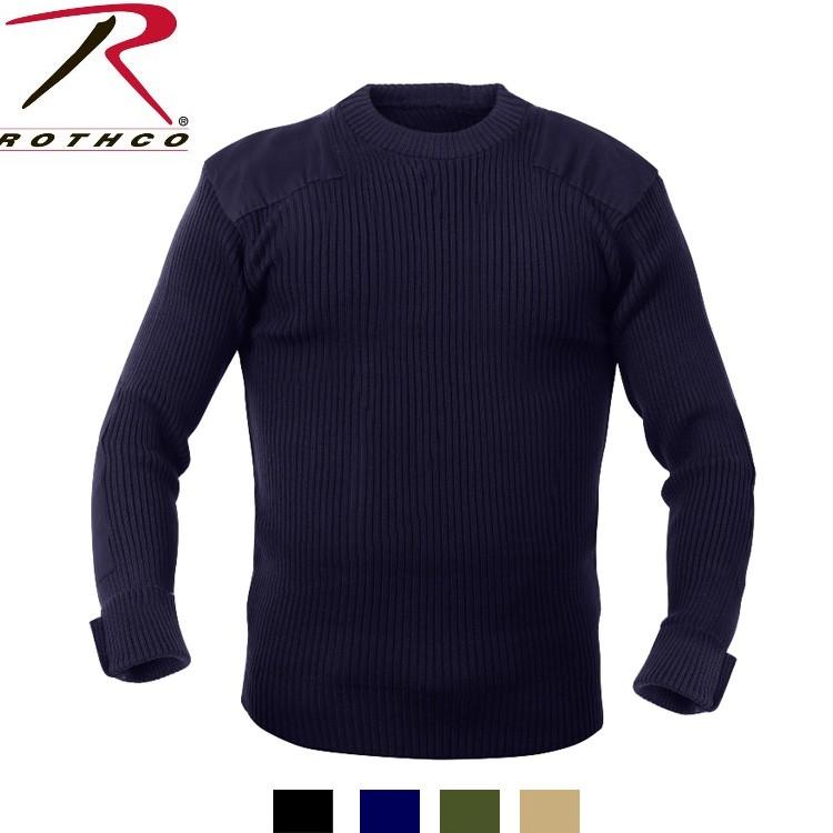 【ビッグサイズ】ROTHCO G.I..STYLE COMMANDO SWEATERS（ロスコ コマンドセーター)6347他（4色） | ROTHCO