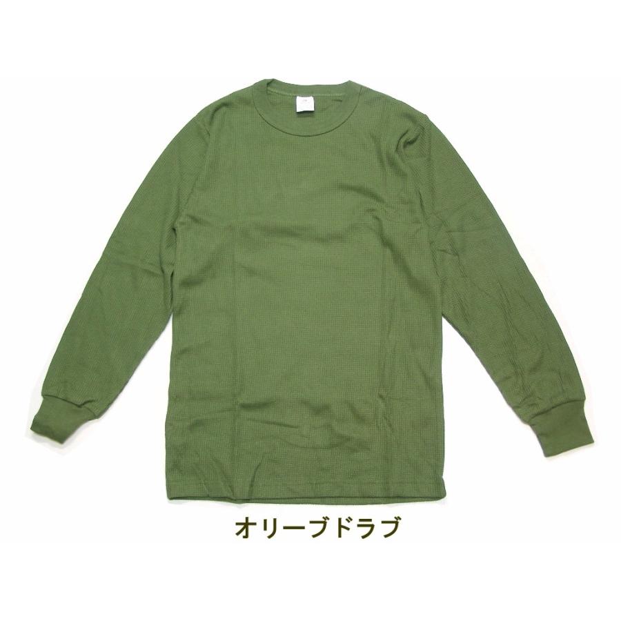 ロスコ サーマル ロングスリーブTシャツRothco Thermal Knit Underwear Top63632他(4色）｜thelargestselection｜04