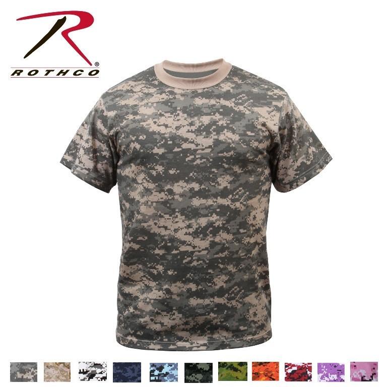 【ビッグサイズ】 Rothco Digital Camo T-Shirts（ロスコ デジタルカモ Tシャツ）6376他(11色） | 
