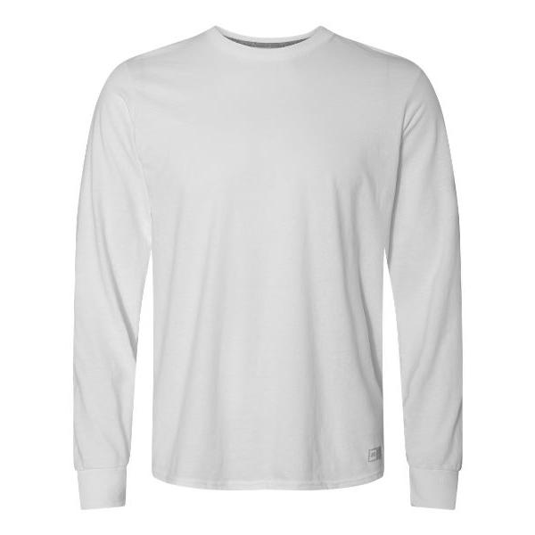 90s USA製 RUSSEL ラッセルアスレチック 白ポケロンT 長袖シャツ Russell Athletic RUSSELL ラッセル RJ-1047 U.S.Heavy Cotton