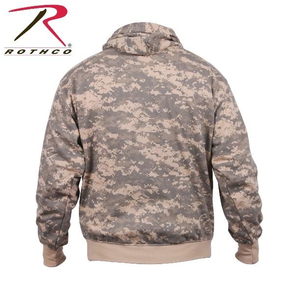 【ビッグサイズ】ロスコ Rothco 迷彩 カモ スウェット フード パーカー 6590/6595（6色） | ROTHCO | 03