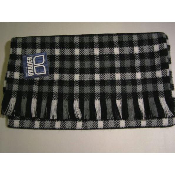 ブローナー チェック柄マフラー Broner Plaid Acrylic Mufflers 67-97(3色） | BRONER | 02