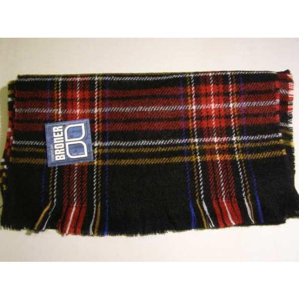 ブローナー チェック柄マフラー Broner Plaid Acrylic Mufflers 67-97(3色） | BRONER | 01