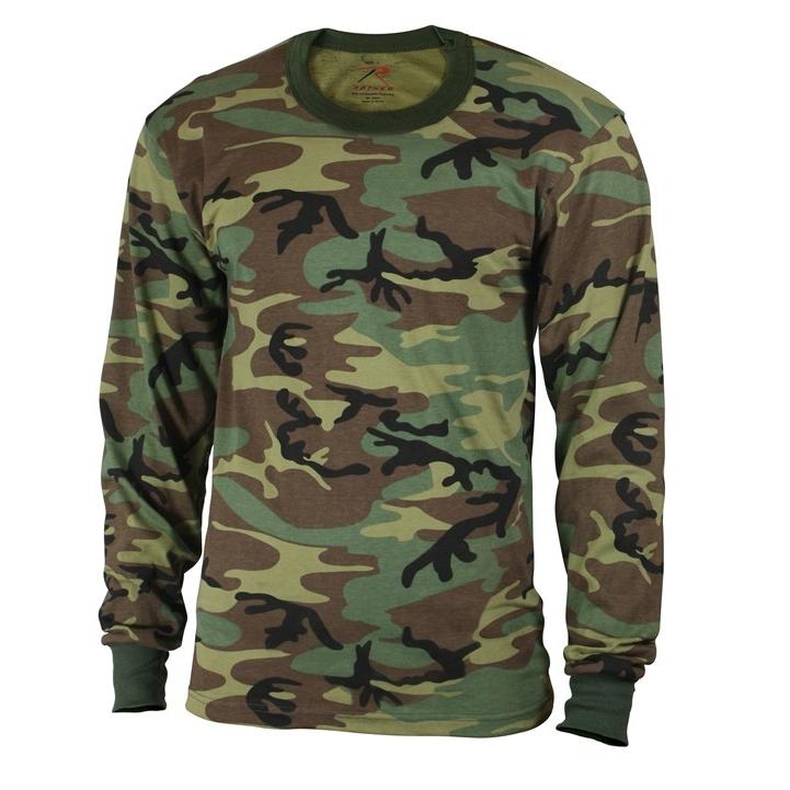 RothcoKidsLongSleeveCamoT-Shirtsロスコ キッズ カモ ロングスリーブ Tシャツ【子供用】6705他(2色） | ROTHCO