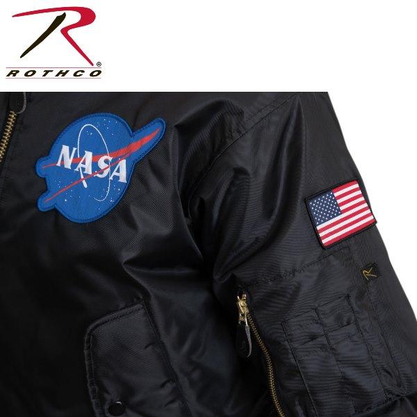 ロスコ NASA MA-1 フライトジャケット Rothco NASA MA-1 Flight Jacket | ROTHCO | 04