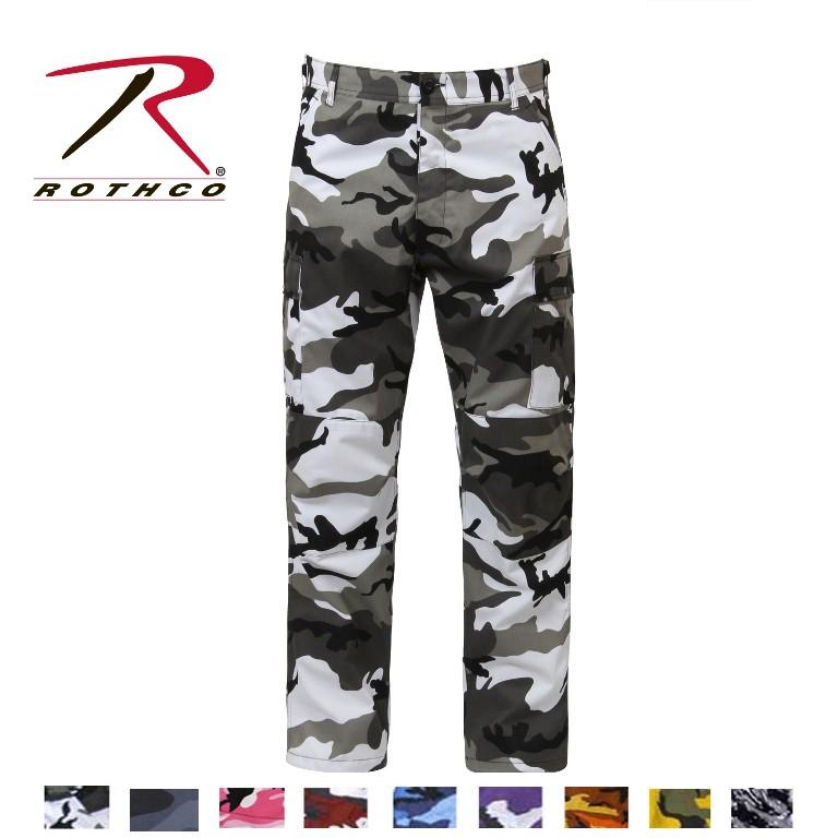 ロスコカラーカモ6ポケットカーゴパンツ/RothcoColorCamoTacticalBDUPant:7881他(9色） | ROTHCO