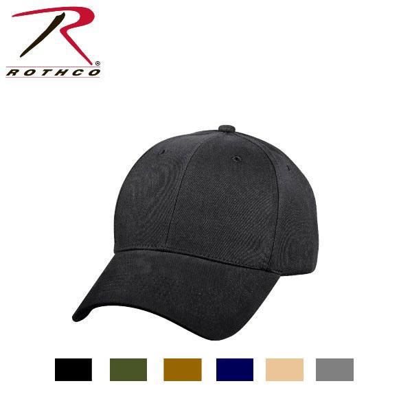ロスコ無地キャップRothco Supreme Solid Color Low Profile Cap8283(6色) | ROTHCO