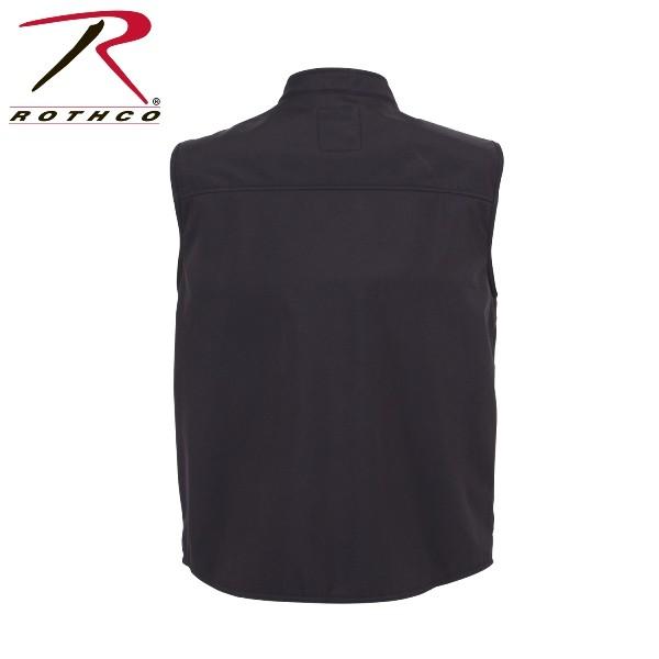 ロスコ コンシールド キャリー ソフトシェル ベスト(Rothco Concealed Carry Soft Shell Vest)86500 | ROTHCO | 03