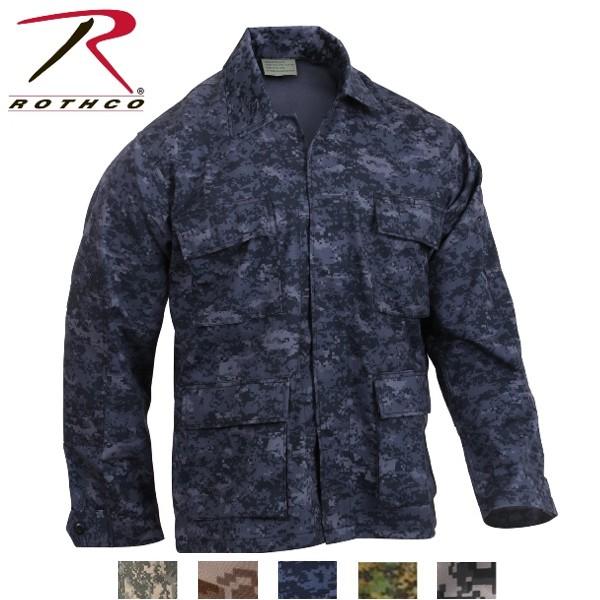 ロスコ デジタルカモ BDU シャツ ジャケット/ROTHCO B.D.U. SHIRTS :8898他（5色） | ROTHCO