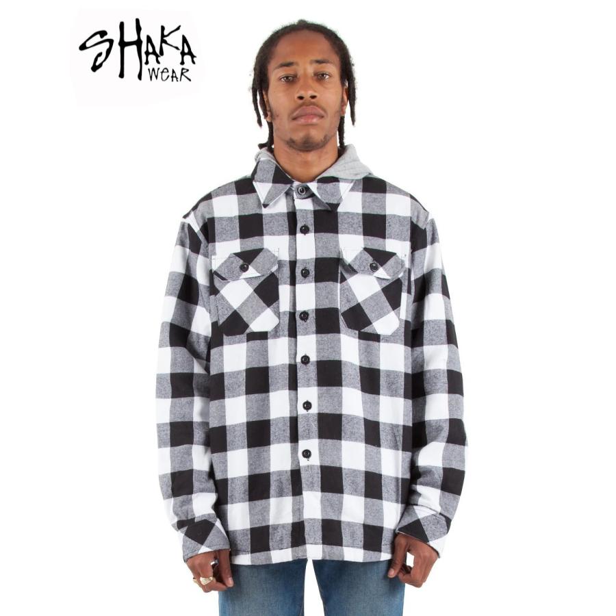 【SALE】シャカ ウェアー SHAKA WeAR ブロック　チェック柄 フランネル ジャケット Flannel Jacket　シャツ (size S 〜M） | SHAKA WeAR