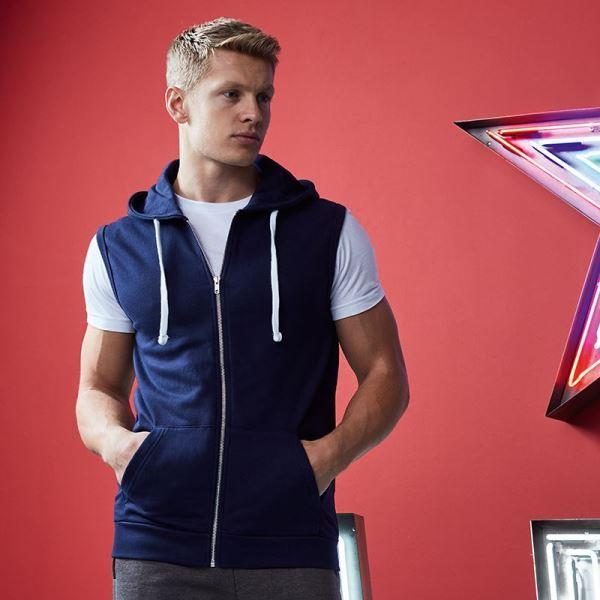 【UK】アウディス(Awdis )スリーブレスフーディー ベストSleeveless zoodie |  | 06