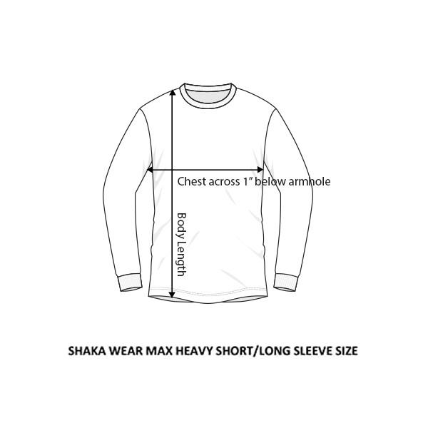 シャカ ウェアー SHAKA WeAR 7.5 oz マックス ヘビーウェイト 長袖 Tシャツ | SHAKA WeAR | 15