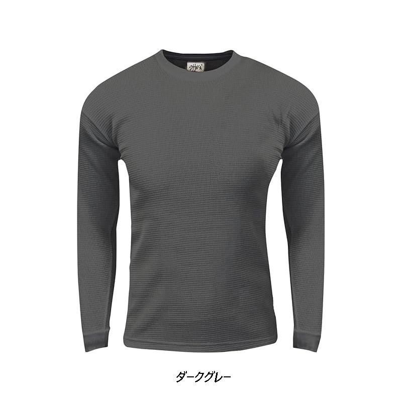 シャカ ウェアー SHAKA WeAR 8.9 oz サーマル 長袖 ワッフル Tシャツ メンズ クルーネック Heavy Weight Thermal | SHAKA WeAR | 04