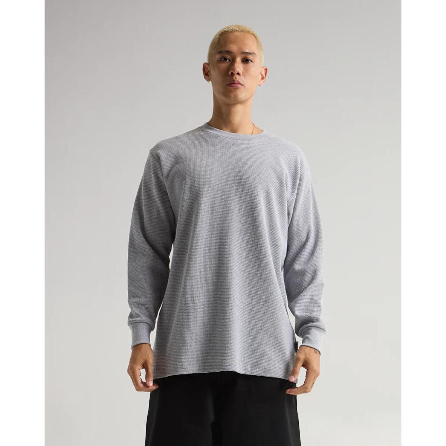 【大きいサイズ】シャカ ウェアー SHAKA WeAR 8.9 oz サーマル 長袖 ワッフル Tシャツ メンズ クルーネック Heavy Weight Thermal 2XL-3XL | SHAKA WeAR | 10