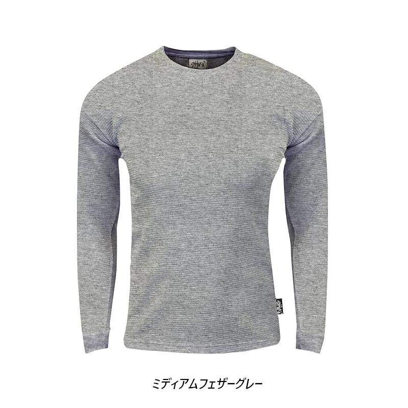 【大きいサイズ】シャカ ウェアー SHAKA WeAR 8.9 oz サーマル 長袖 ワッフル Tシャツ メンズ クルーネック Heavy Weight Thermal 2XL-3XL | SHAKA WeAR | 03