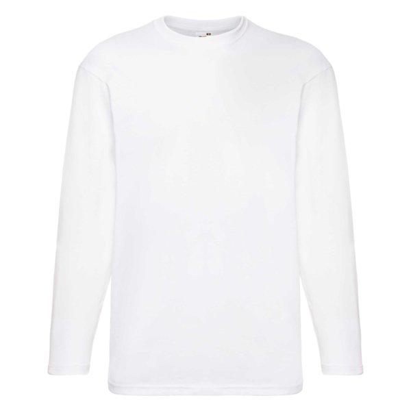 【英EU企画】フルーツオブザルーム 長袖Tシャツ 4.7オンス(FRUIT OF THE LOOM) Valueweight long sleeve T-Shirt | FRUIT OF THE LOOM | 01