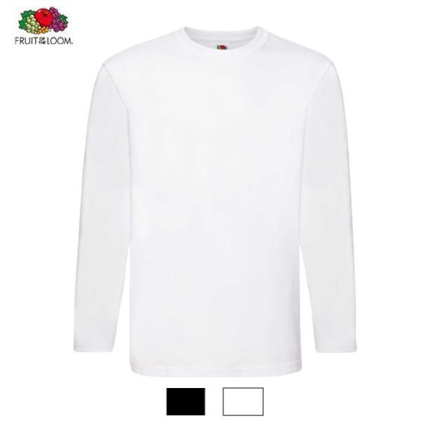 【英EU企画】フルーツオブザルーム プレミアム長袖Tシャツ 5.6オンス(FRUIT OF THE LOOM) Super premium long sleeve T-Shirt | FRUIT OF THE LOOM