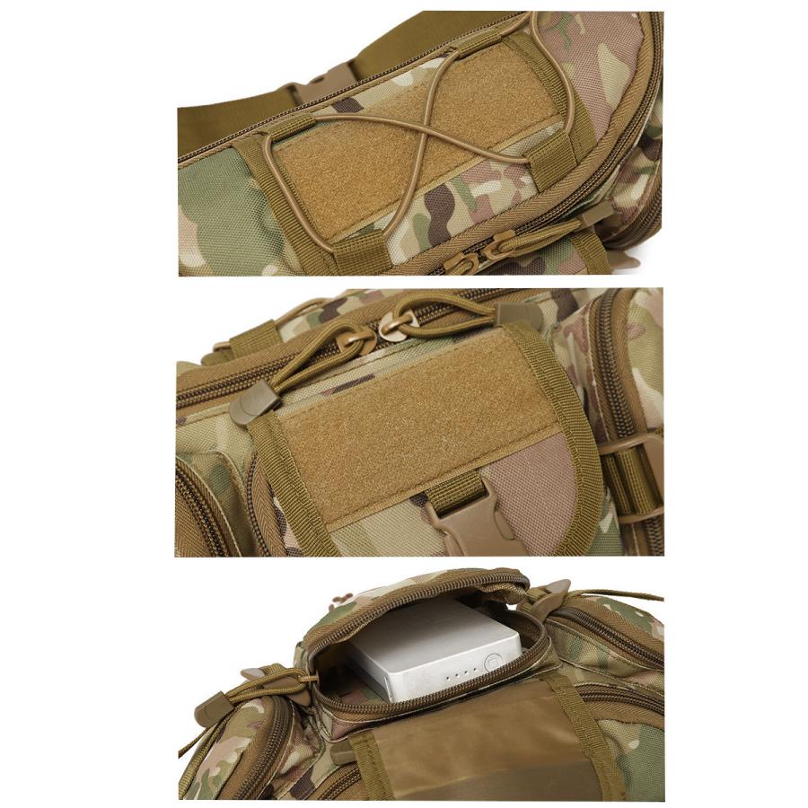 タクティカル ウエスト ポーチ ミリタリー バッグ 3ポケット TACTICAL BAG（5色） |  | 10