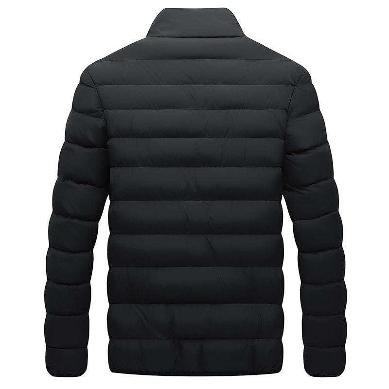 ダウン ジャケット コントラストカラー 中綿ブルゾン Down jacket Size L〜5XL |  | 04