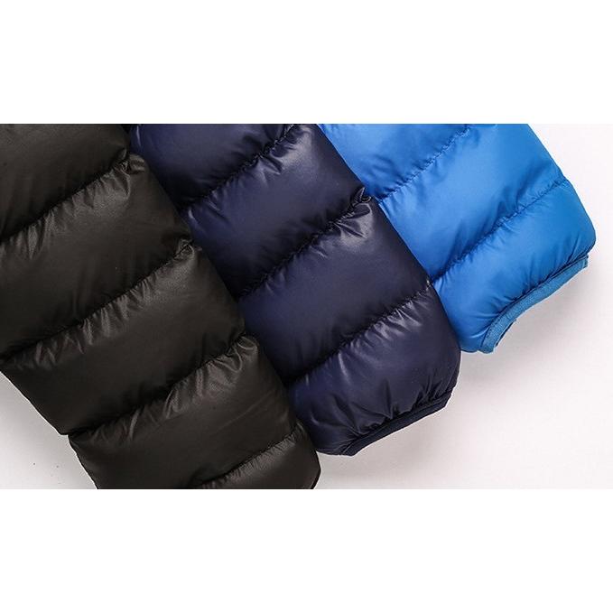 ダウン ジャケット コントラストカラー 中綿ブルゾン Down jacket Size L〜5XL |  | 07