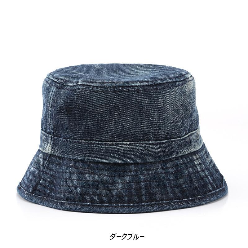 デニム バケット ハット ヴィンテージウオッシュ Denim Bucket Hat (4色) |  | 03