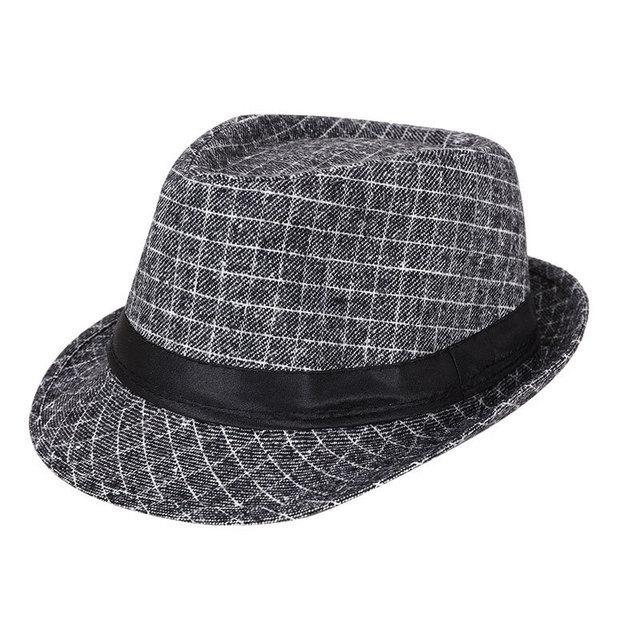 フェドーラ 中折れハット ソフト帽 格子柄 (4色)soft hat |  | 05