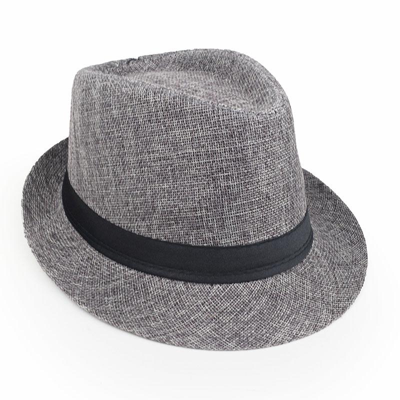 フェドーラ帽 中折れハット ソフト帽 ストローハット (9色)soft hat