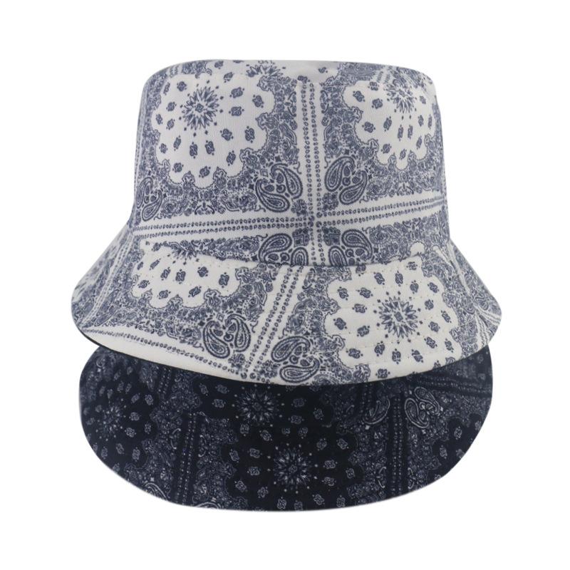 バンダナ柄 バケット ハット Bucket Hat (4色)メンズ カジュアル バンダナ柄 バケット ハット Bucket Hat (4色)メンズ カジュアル