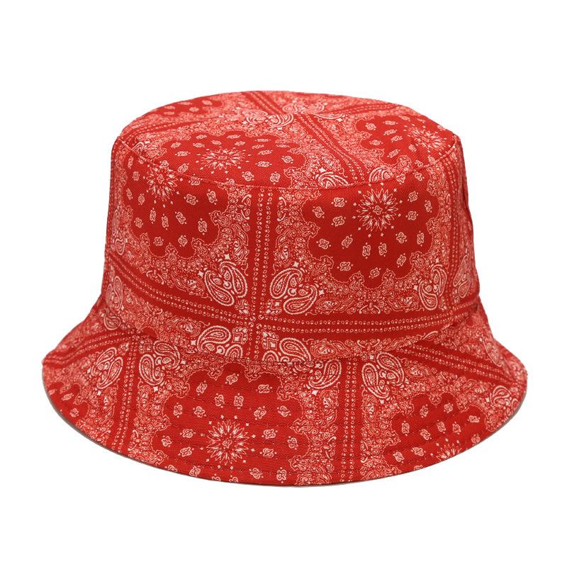 バンダナ柄 バケット ハット Bucket Hat (4色)メンズ カジュアル バンダナ柄 バケット ハット Bucket Hat (4色)メンズ カジュアル
