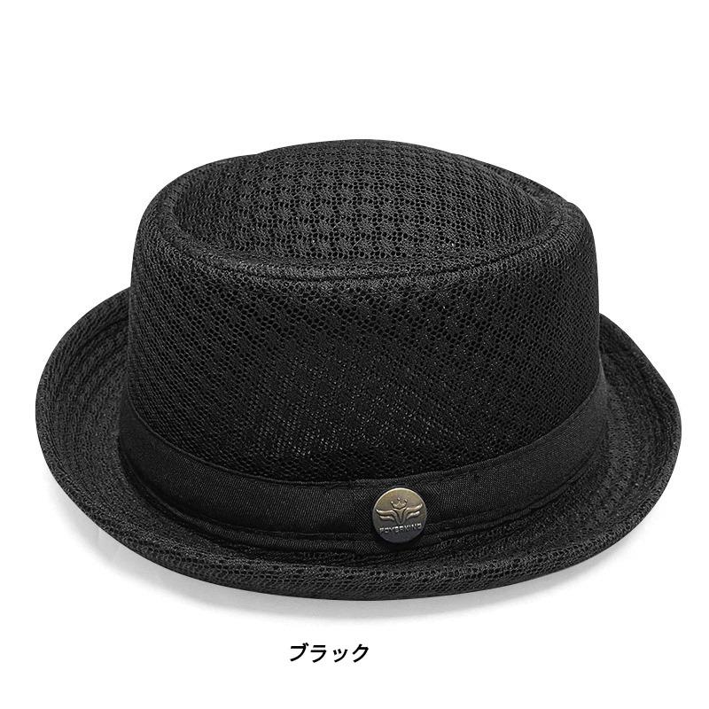 メッシュ ポークパイ ハット サマーハット (10色) PORK PIE HAT |  | 01