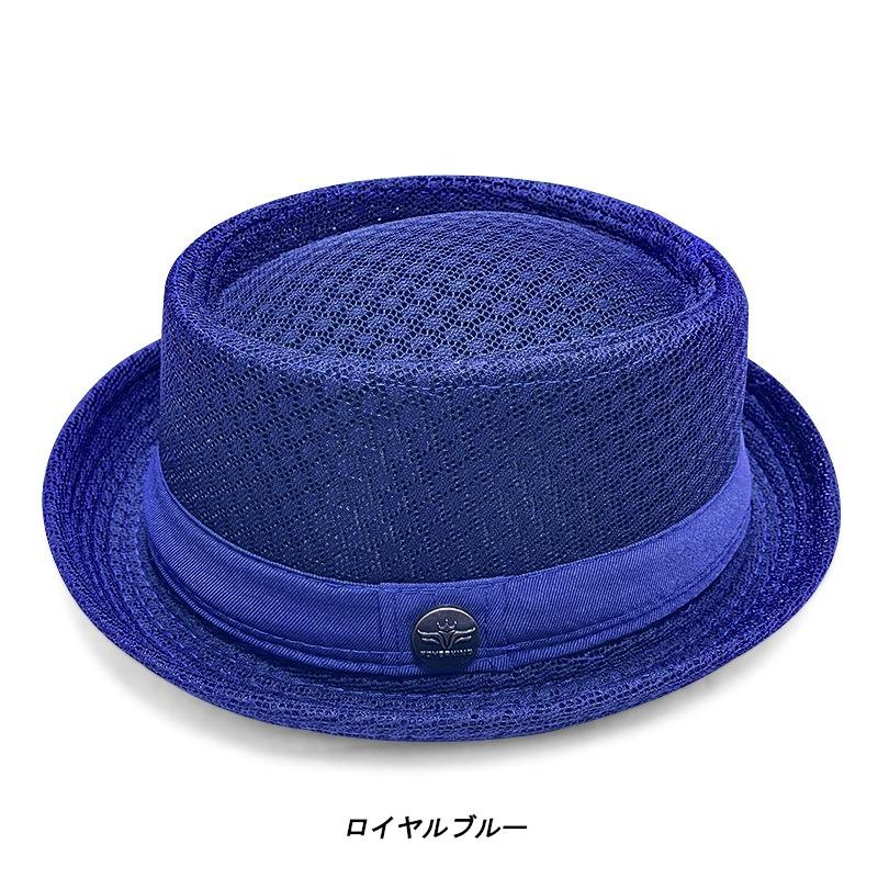 メッシュ ポークパイ ハット サマーハット (10色) PORK PIE HAT |  | 09
