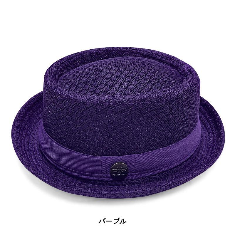 メッシュ ポークパイ ハット サマーハット (10色) PORK PIE HAT |  | 10