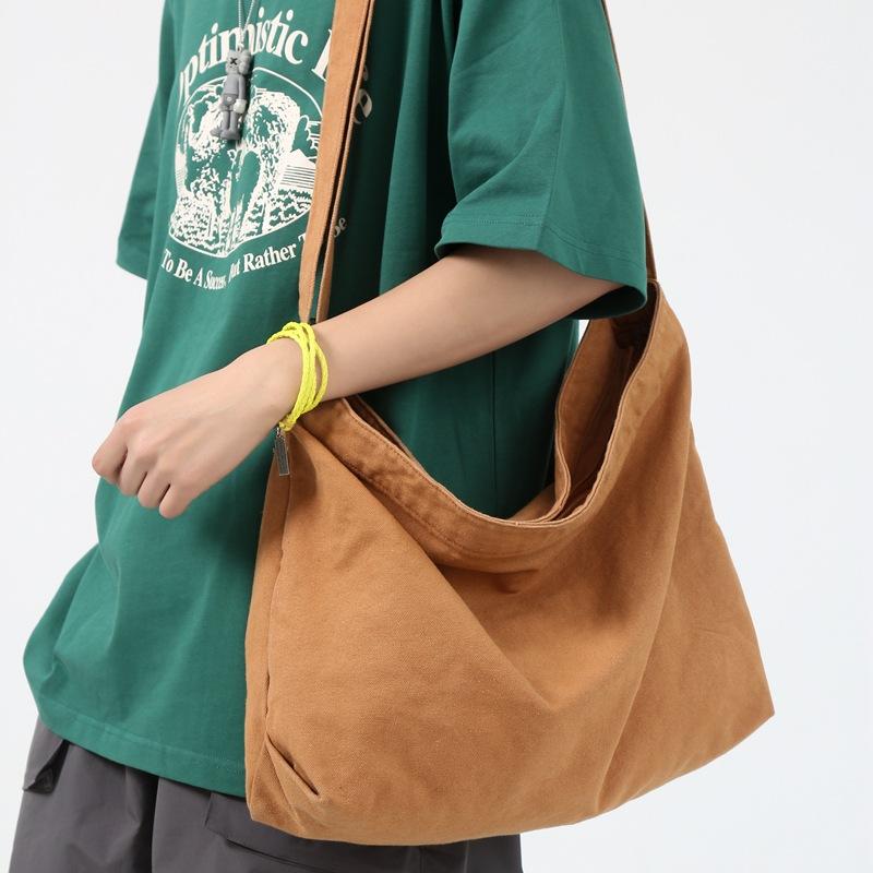 キャンバス ショルダーバッグ 帆布 Canvas Bag (4色）【送料無料】 |  | 17