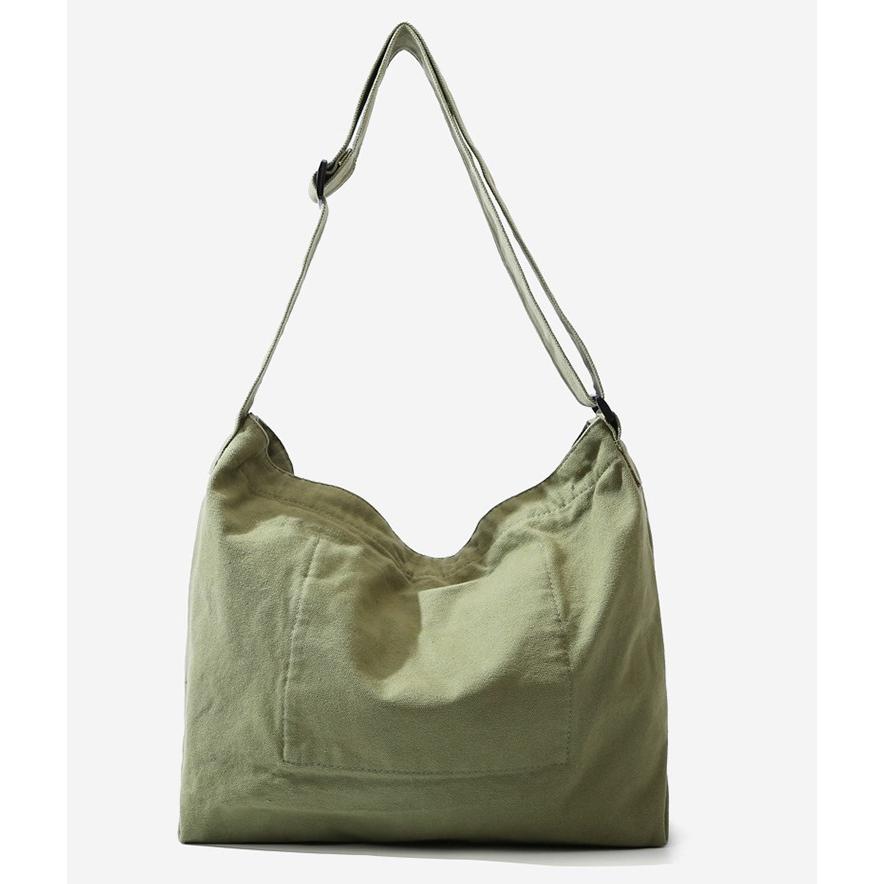 キャンバス ショルダーバッグ 帆布 Canvas Bag (4色）【送料無料】 |  | 10