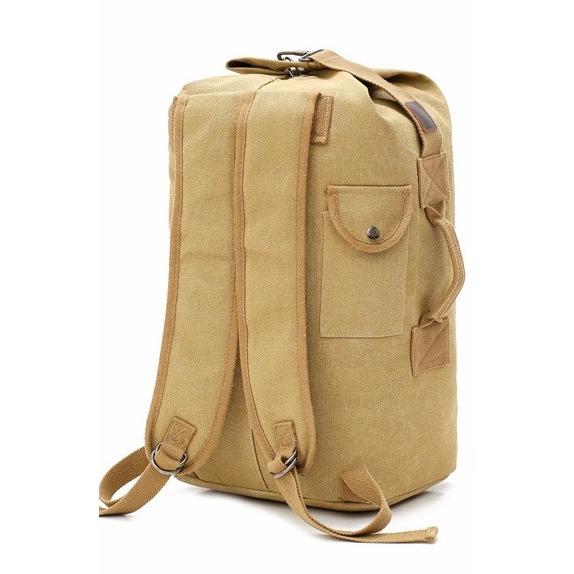 キャンバス ダブルストラップ バッグ 帆布 リュック Canvas Double Strap Duffle Bag【送料無料！】 |  | 12