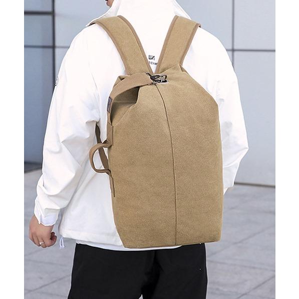 キャンバス ダブルストラップ バッグ 帆布 リュック Canvas Double Strap Duffle Bag【送料無料！】 |  | 15